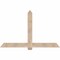 Ekena Millwork Eugene Smooth Timber Gable Bracket, Douglas Fir, 72"W x 45"H x 1 1/2"D x 5 1/2"F, 15/12 Pitch GBW072X45X0206EUG00SDF - alternate 1